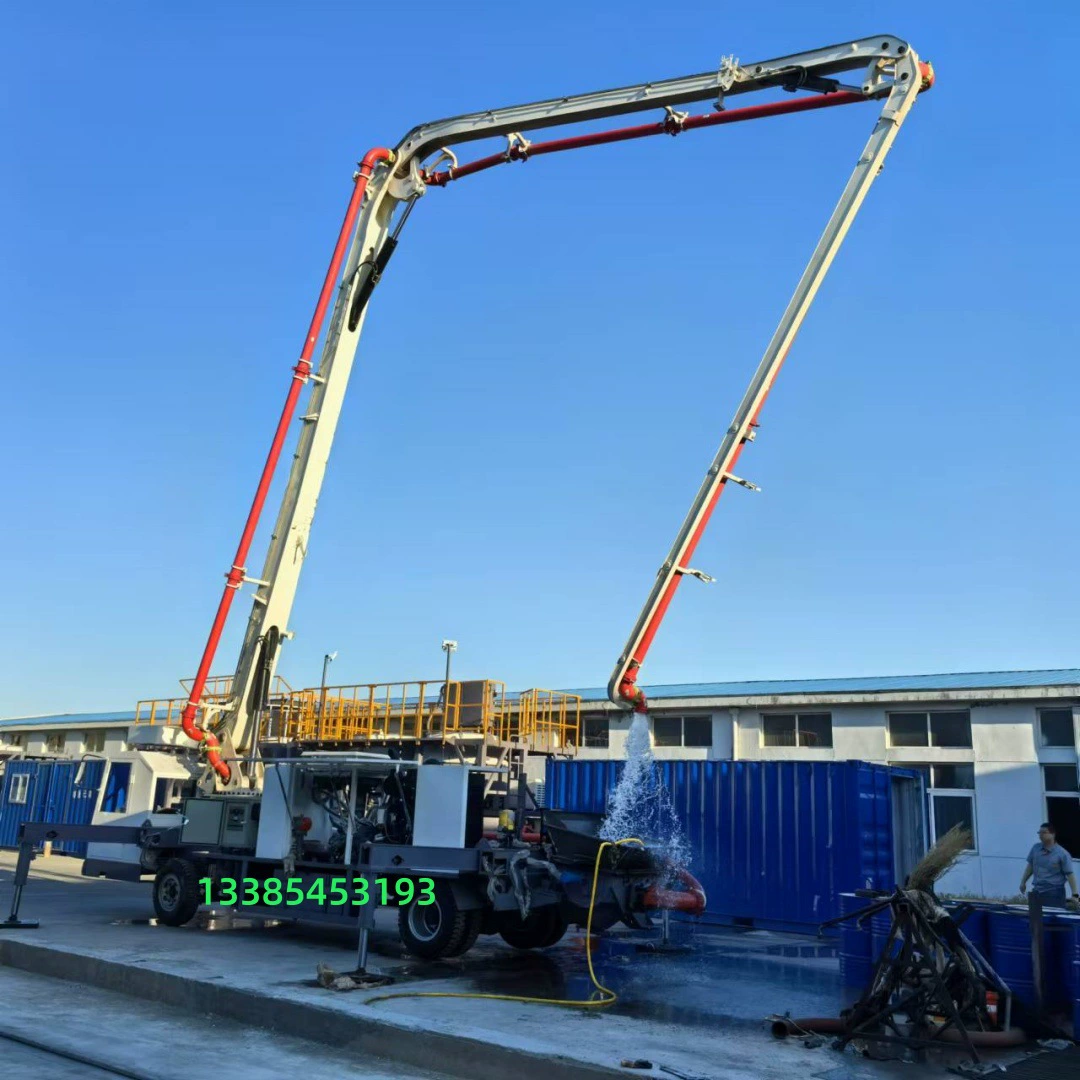 18m Самоходная стреловая насосная установка 20.25m Самоходная стреловая насосная установка Малая бетононасосная установка на шасси