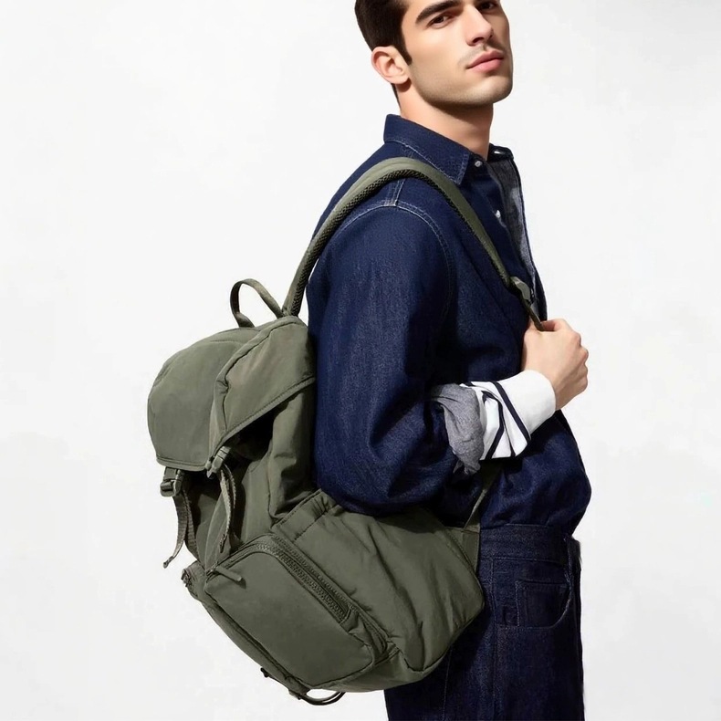 Backpack Women Travel Lightweight Daypack Men 2025 New Style Office Commute Bag Laptop Bag School Bag Junior High School Girls