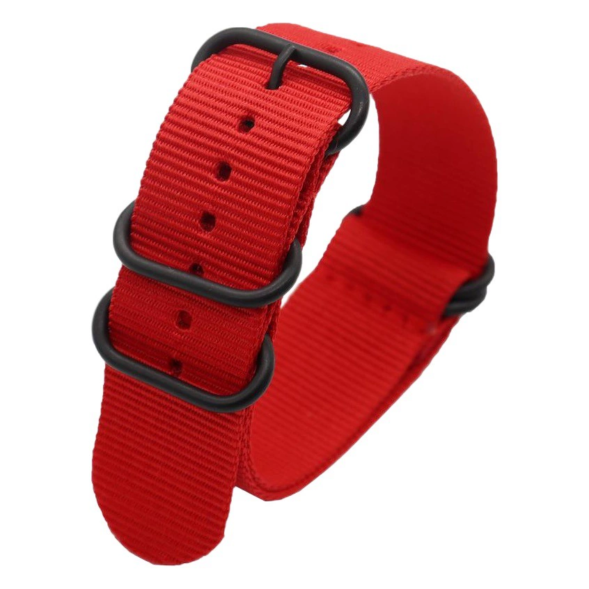 Амазонка Горячая Распродажа НАТО ZHLU Толстый нейлон ремешок 18 20 22 24mm ins Тканый холст браслет