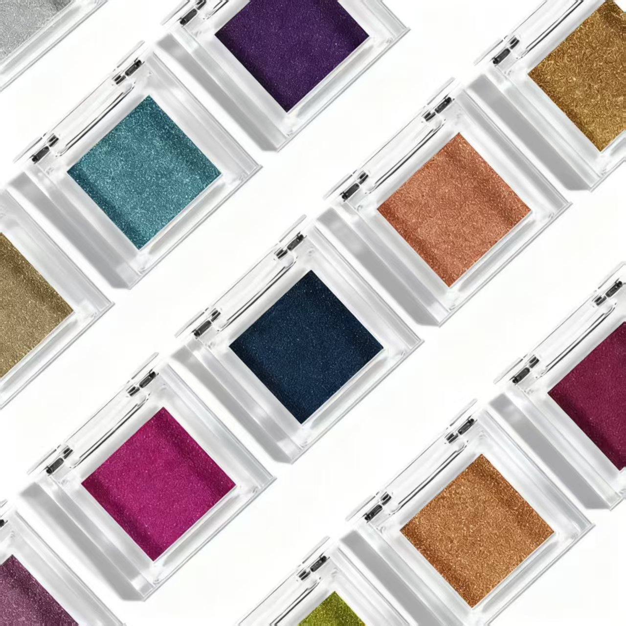 Manicura nuevo monocromo de estado sólido Magic Mirror polvo tirano oro titanio oro polvo galvanoplastia espejo harina manicura polvo sólido