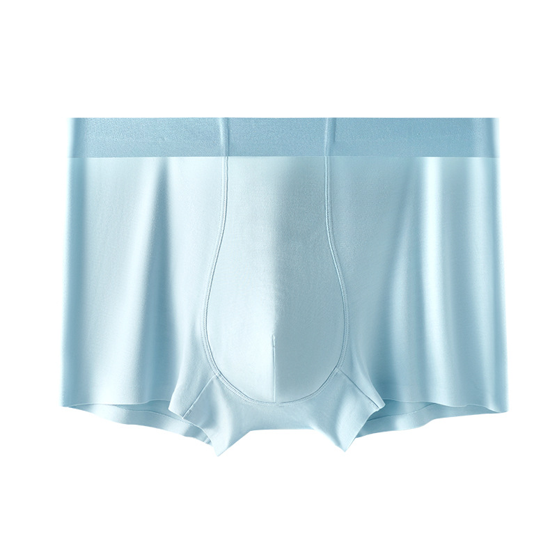 Pantalones interiores de hombre 10A antibacterianas, pantalones planos sin marcas, pegado, pantalones de hombre