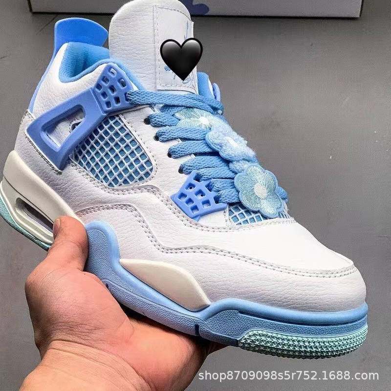 莆田純正 AJ4 ミッドトップレトロカジュアルスポーツ文化バスケットボールシューズメッシュ通気性エアクッションクッション性スポーツシューズ|undefined