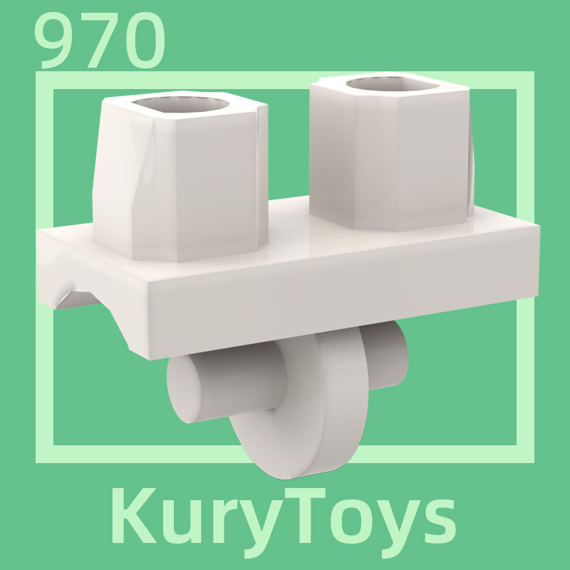 KURY/Kai Rui small particle building blocks DIY parts compatible with 970 minifigure body parts MOC