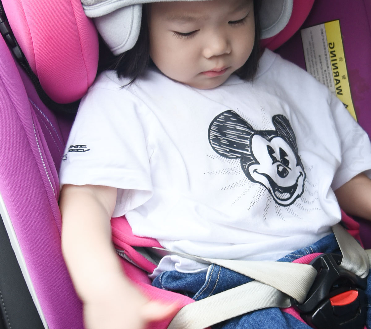 Safety seat sleeping artifact children's head fixed car baby car car car headrest side sleeping pillow