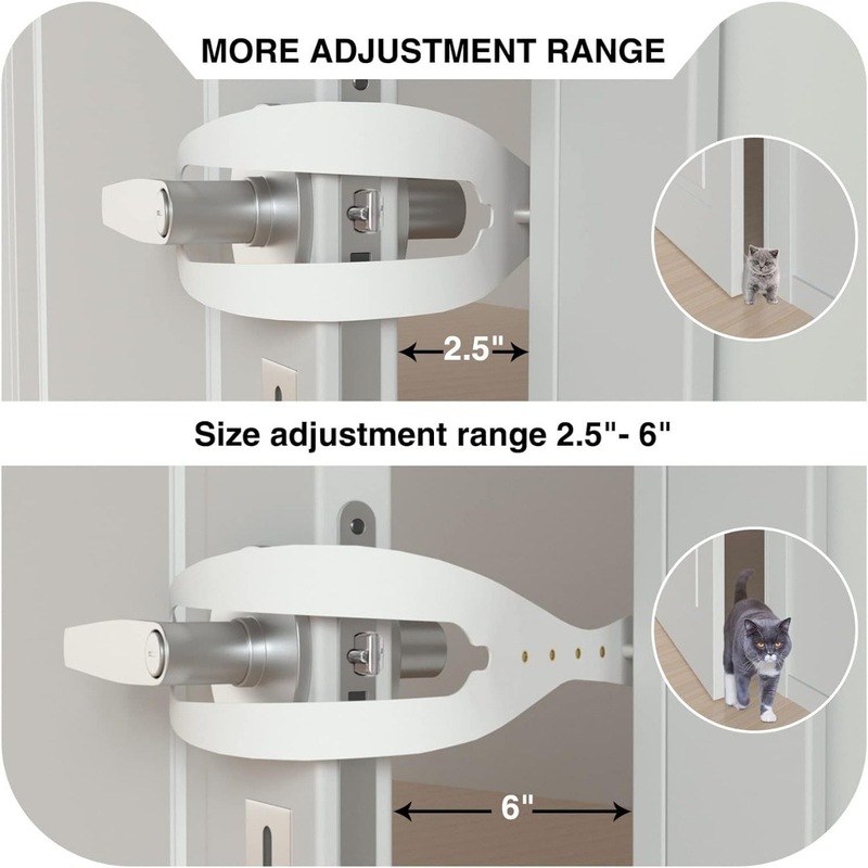 Cat Door Holder Latc 猫ドアホルダー 猫が逃げるのを防ぐドアリミットバックル 猫が出入りするドア|undefined