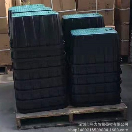 接地观测井检查井 聚乙烯阻燃耐腐复合塑料接地测试井 石化区专用