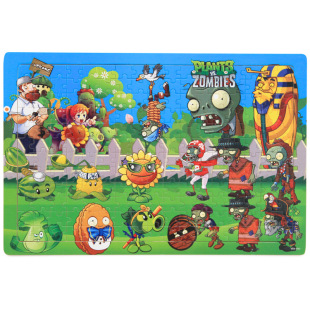 200 pieces of jigsaw puzzle children's kindergarten beneficial intelligence Wood 3-4-5-6-7 years old S boys and girls baby jigsaw puzzle early education