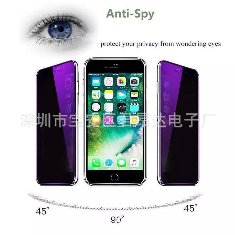Suitable for Apple 15Pro Max Blue Light Anti-Peep Tempered Film Iphone17/17Pro Full Screen Eye Protection Mobile Phone Film Suitable for Apple 15Pro Max Blue Light Anti-Peep Tempered Film Iphone17/17Pro Full Screen Eye Protection Mobile Phone Film