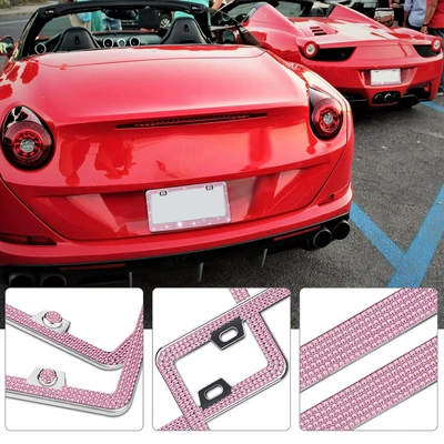 License Plate Frame Multi-National Universal License — License plate holder/license plate holder