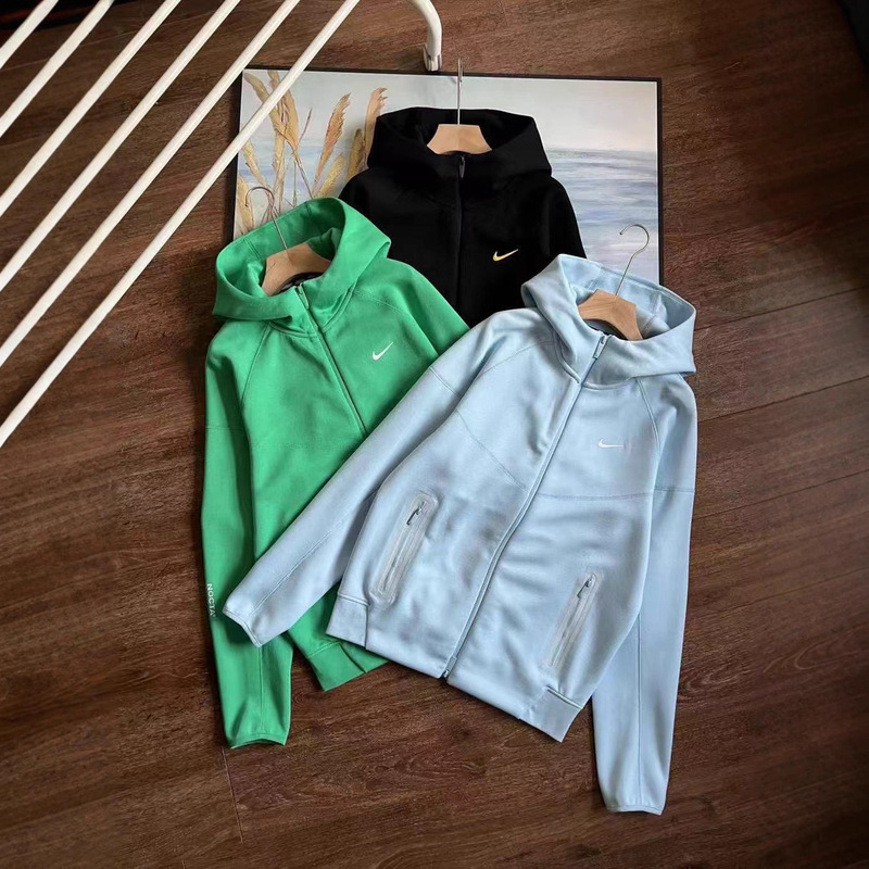 Cross-Border 25Ss High-Quality Hook Nocta Sports Zipper Hooded Sweatshirt Jacket Sports Casual Jacket