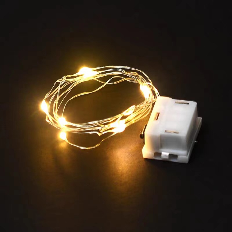 Luces LED ajustables con forma de cadena para ramos de flores, cajas de regalo, decoración, material de cielo estrellado, impermeables para exteriores.