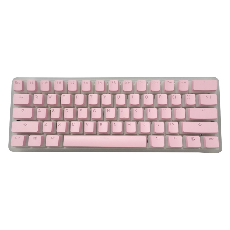 Nuevo pudín clave tapa PBT doble piel leche sin agua bicolor transparente O E M altura 61/64/68/84/980