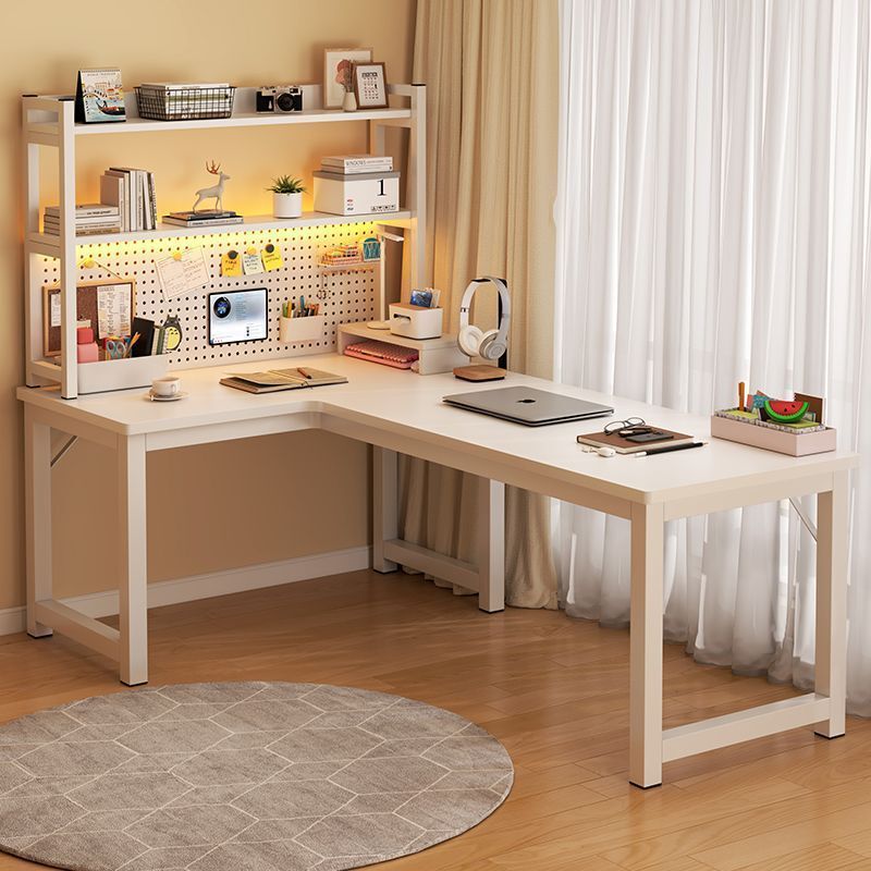 Corner Desk for Home Office, Computer Desk, Corner Study Desk, Bedroom Study L-Shaped Large Desktop Gaming Desk, Workstation