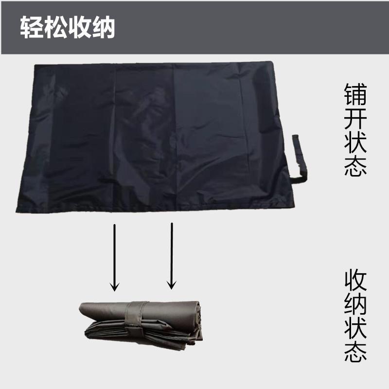 Waterproof Driving Mat, Car Trunk Mat, Special Mat for Driving Service Companies, Foldable Car Mat, Driving Trunk Mat