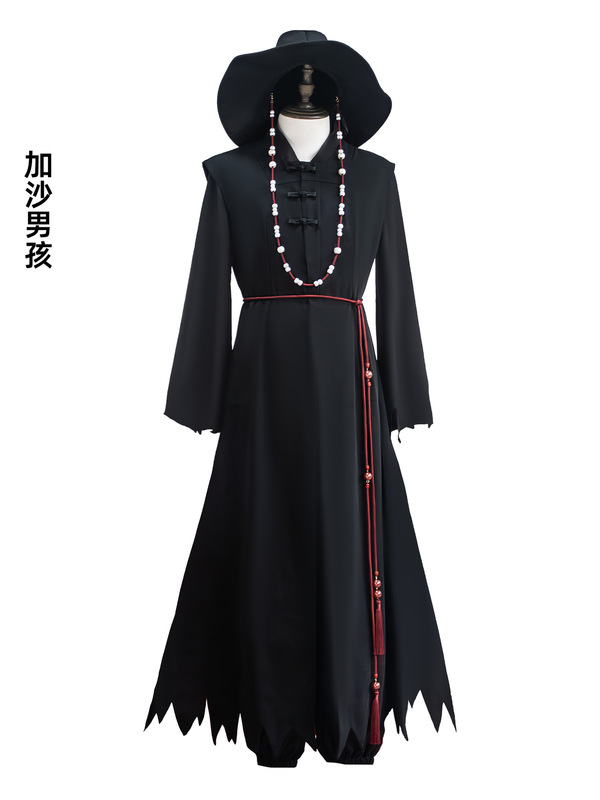 kpop猎魔女团cos服秦宇沙加男孩恶魔男团cosplay服同款舞台服全套|undefined