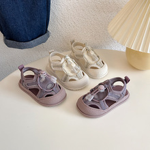 儿童运动凉鞋2025夏季新款女童鞋子轻便男童包头凉鞋宝宝一件代发