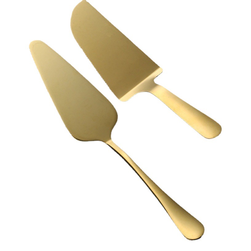 Stainless Steel Cake Spatula Triangular Pizza Spatula Cake Dessert Shop Baking Tools Cream Spatula Wholesale