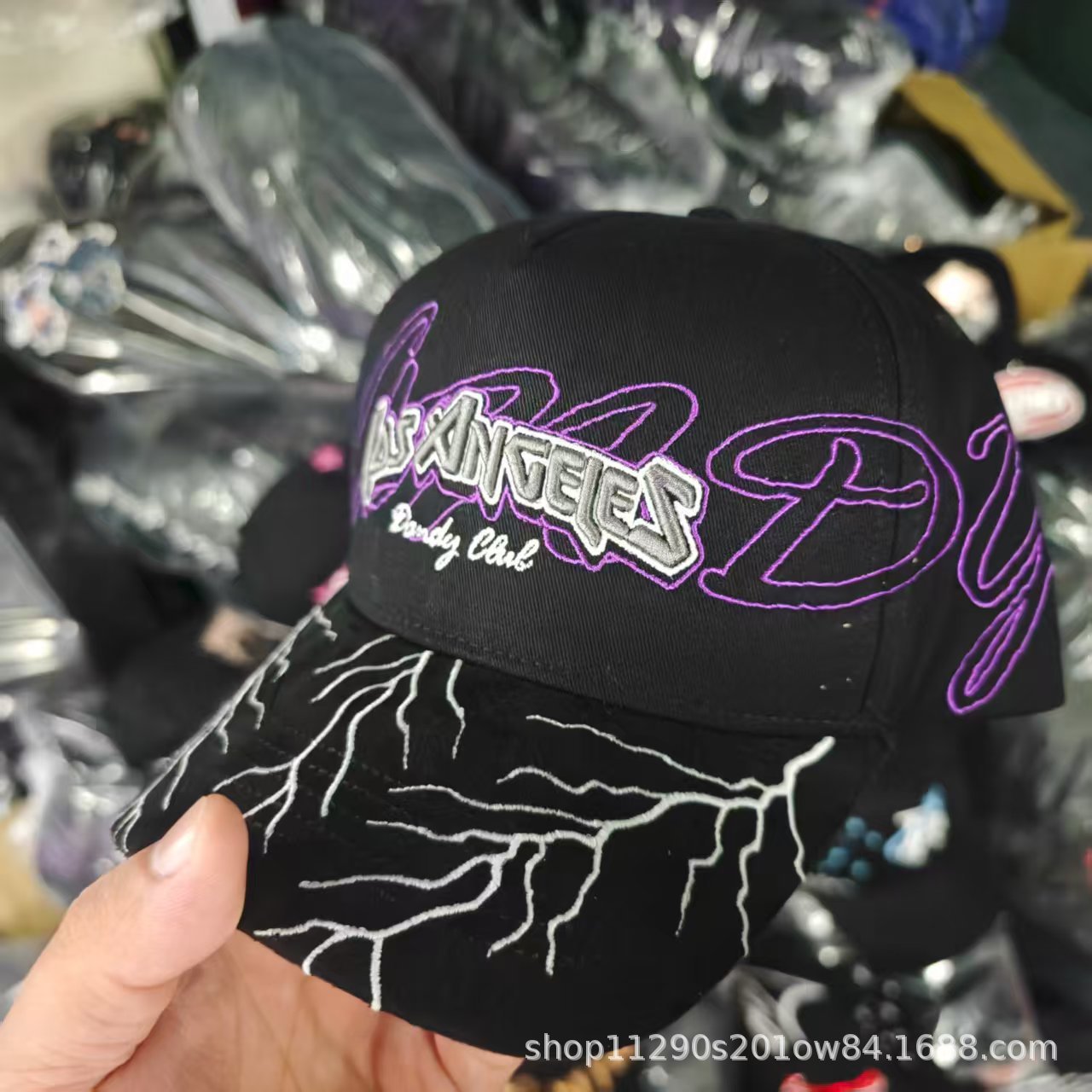 Una pieza de envío gratuito marca de moda americana tendencia europea y americana DANDY HATS sombrero de béisbol sombrero dandy