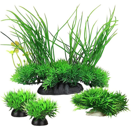 Simulated aquatic plants, aquarium plants, plastic fish tank plant decorations, aquatic plants, simulated aquatic plants set