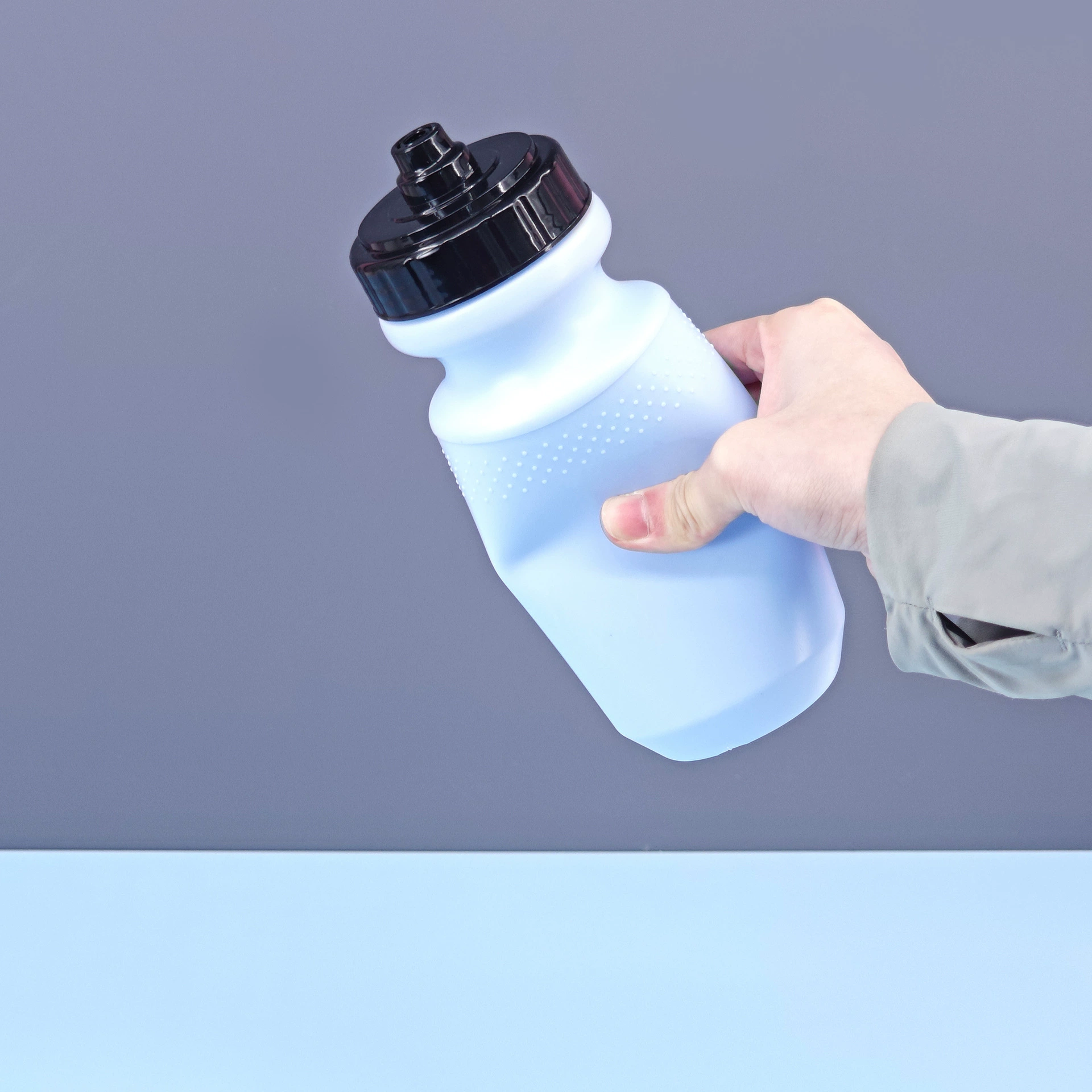 Пластиковая спортивная бутылка, велосипед, вместительная бутылка для воды, дорожный чайник, индивидуальная