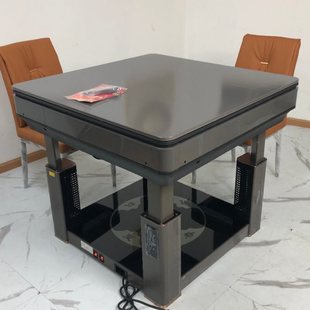 Mahjong Machine Full-automatic Dining Table Dual-purpose Heating Integrated Mahjong Table Household Quiet Lifting Heating Table Baking Fire Table