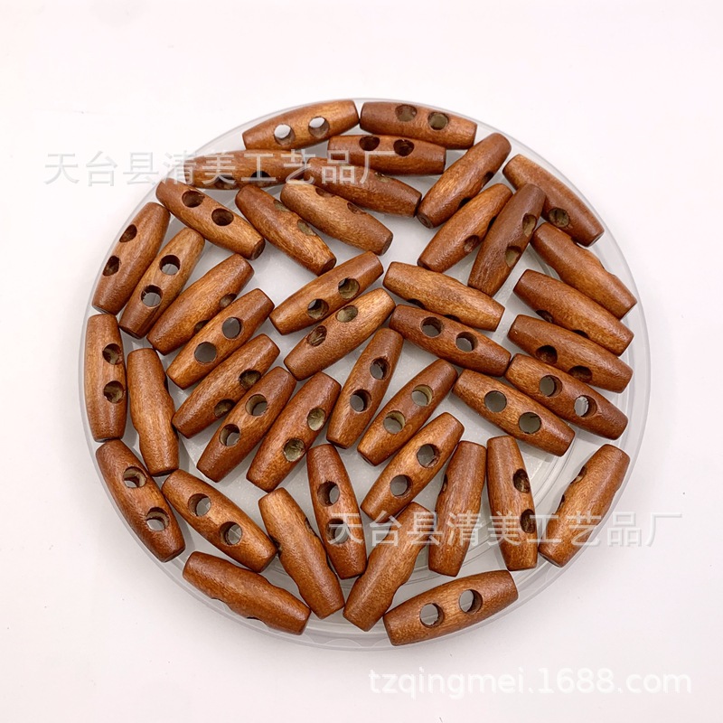 30*10mm nuevo marrón Oliva hebilla 30mm capa botón cuerno 50 unidades un paquete