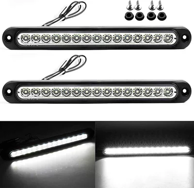 15Led High-Mounted Brake Tail Light Tail light - white-light-priced-per-piece-please-order-in-pairs