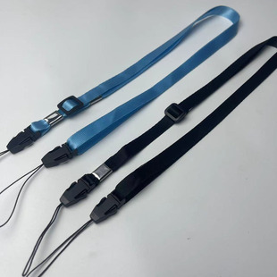 Double-head lanyard aircraft buckle fan lanyard detachable adjustable diagonal lanyard bubble machine camera strap lanyard