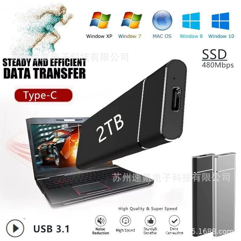 Кросс‑бордерная внешняя торговля SSD твердотельный жёсткий диск 16ТБ 8ТБ 4ТБ 2ТБ 1ТБ отправляется в тот же день