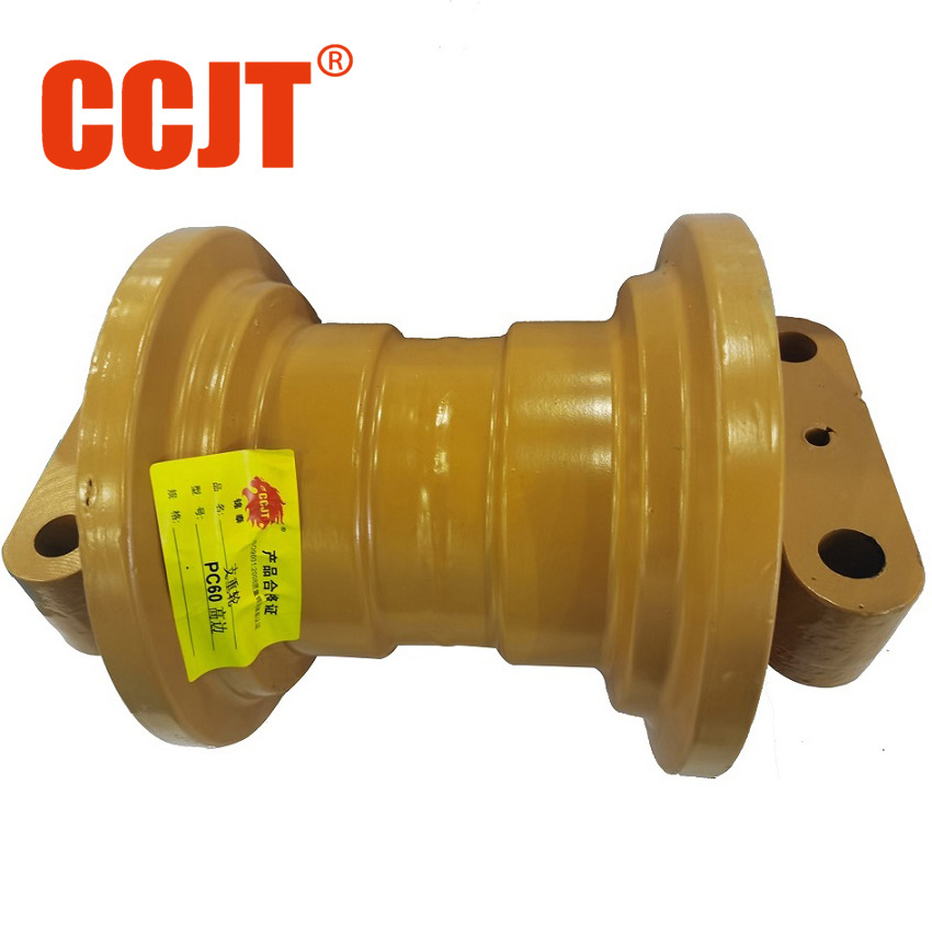 徐工挖机支撑轮工程机械配件四轮一带支重轮适用于卡特推土机PC60