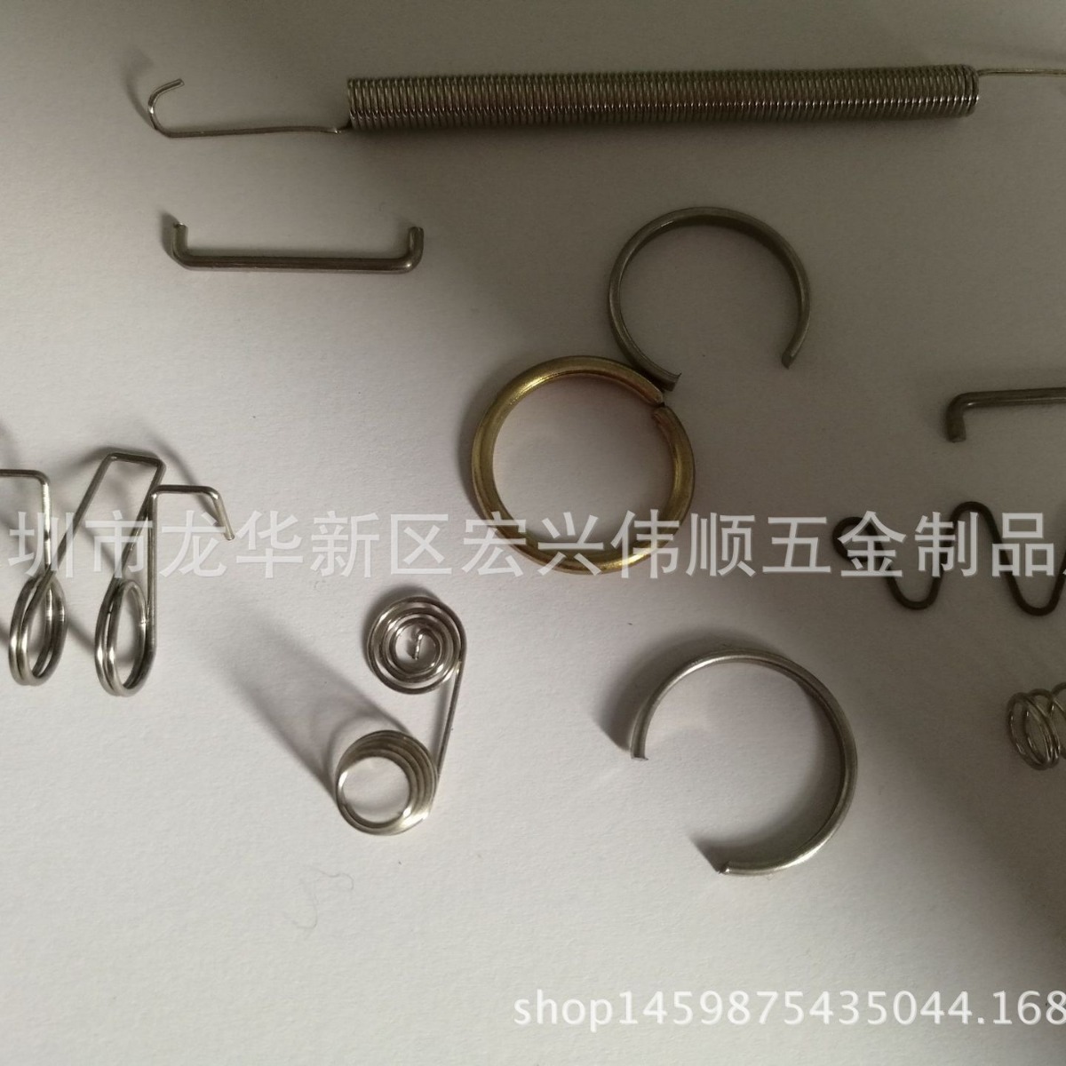 厂家异形弹簧 卡簧 钢丝圈 卡槽C形扣 孔卡簧 不锈钢异形弹簧