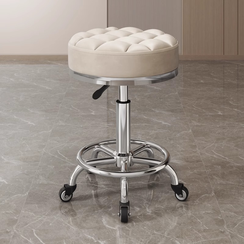 美容スツール、美容室専用昇降回転滑車、理髪用大型作業スツール、理髪店家庭用ネイリストチェア