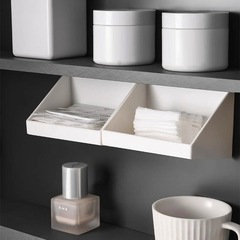 ミラーキャビネット収納ボックス寮のバスルーム化粧品口紅収納ラック斜め口整理ボックスバスルームミラーキャビネットディバイダー