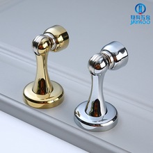 黄铜电镀亮金色亮银色门吸 防撞地吸门碰墙装地装两用实木门门吸