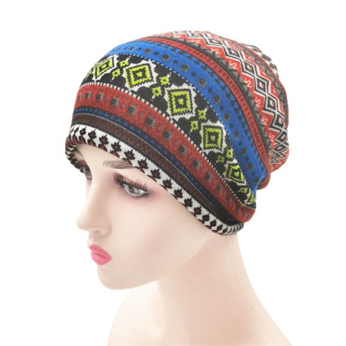 Hats for women in autumn and winter, Korean style trendy baotou hats, men's fashionable pullover hats, large square turbans, piles of pregnant women's confinement hats