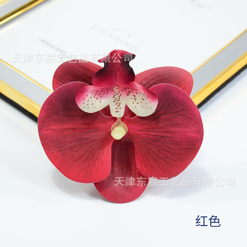 胡蝶蘭造花結婚式シーンアレンジメント花卸売 DIY お土産装飾花造花造花ヘッド|undefined