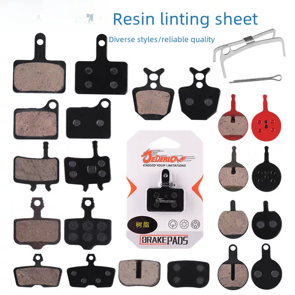 Cross-Border Hot-Selling Mountain Bike Resin Semi-Metallic Brake Pads Bb5 M355 M446 Oil Disc Brake Pads