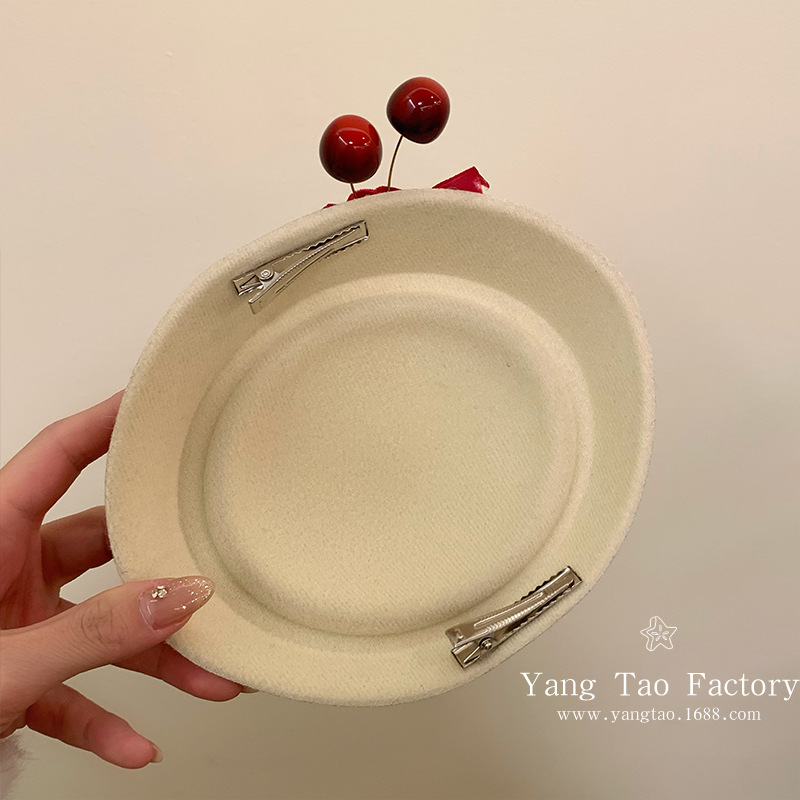 Divertido pequeño arco de seda de oro pequeño sombrero de regalo de Año Nuevo atmósfera sombrero para el cabello para el cabello para el cabello para el cabello