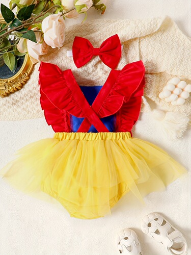 Baby Summer Sleeves Onesie Infant Toddler Girl's Fashion