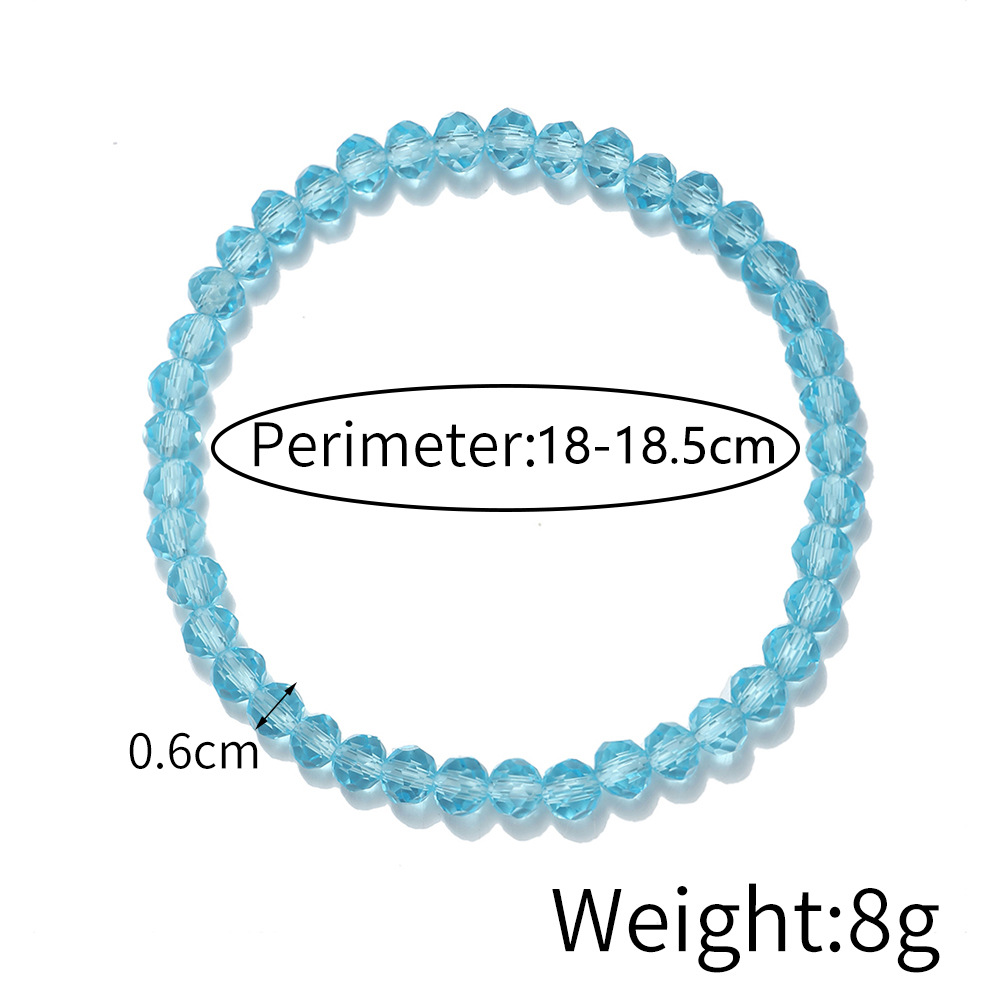Fashion Solid Color Glass Beaded Womenu0027S Bracelets 1 Piece