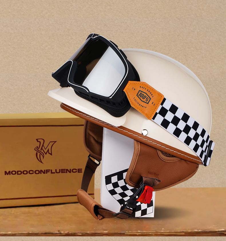 3C Certified Electric Vehicle Helmet for Women, Autumn and Winter Men's Motorcycle Helmet, New National Standard Four-Season Universal Battery Vehicle Half Helmet