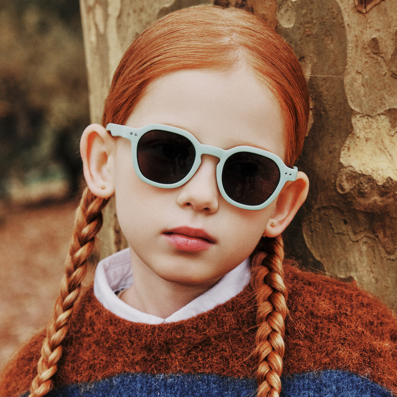 新しいファッション子供シリコーンサングラス潮日よけ防止紫外线子供サングラス男の子女の子日焼け止めs8447|undefined