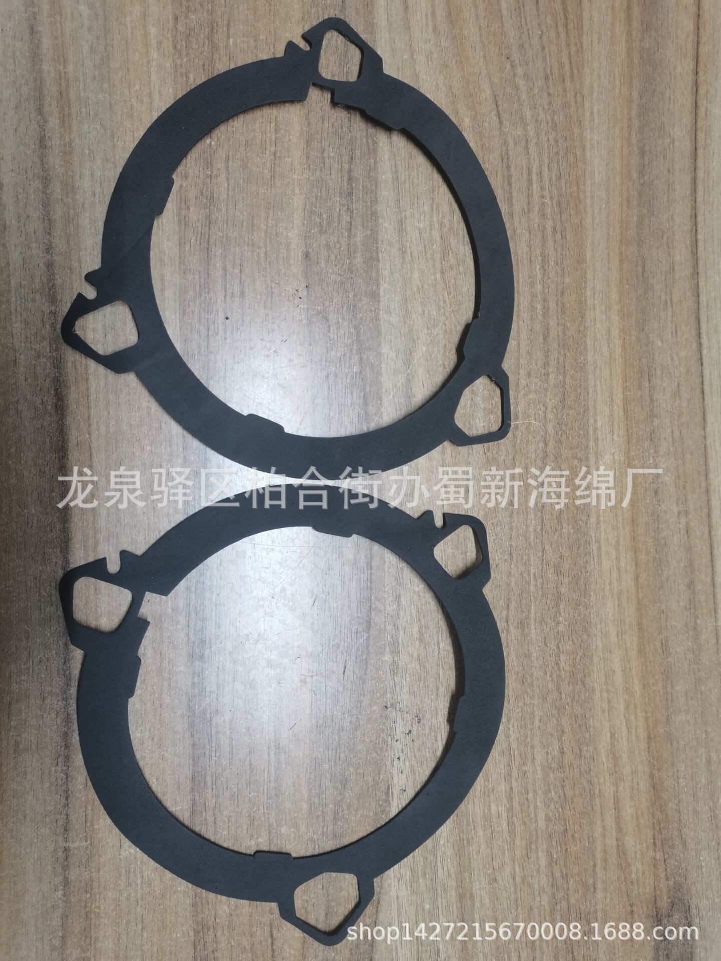 厂家供应黑色闭孔阻燃成型异形汽车海绵/2MM薄橡胶海绵成型