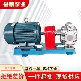 KCB200不锈钢齿轮泵高品质高温电动抽油泵化工原料大功率输送泵