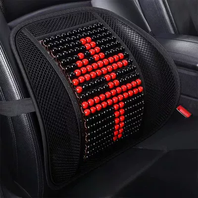 Back Cushion Lumbar Cushion, Waist support - full-of-arrogance-wooden-bead-waist-support