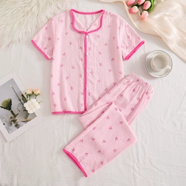 童家居服套装;童套装;童裤