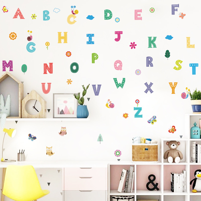 New Simple 26 English Letters Stickers display picture 3