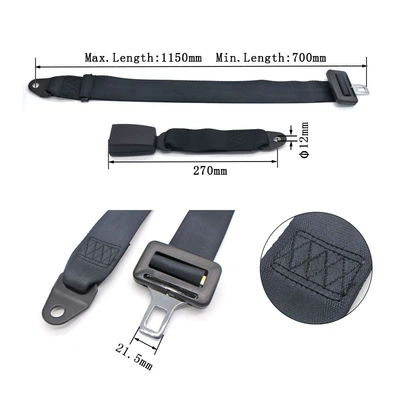 Manufacturer, Two-Point Safety Belt, Safety: Car seat belt