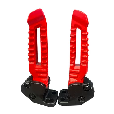 Motorcycle pedals: 150Cc Southern 125 - bright-red