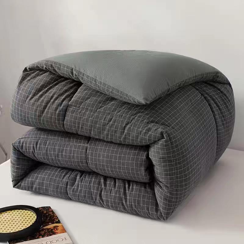 Clearance Sale Skin-Friendly Washed Cotton Quilt, Thickened and Warm Winter Quilt, Double Quilt Core, Winter Student Dormitory Single Spring and Autumn Quilt